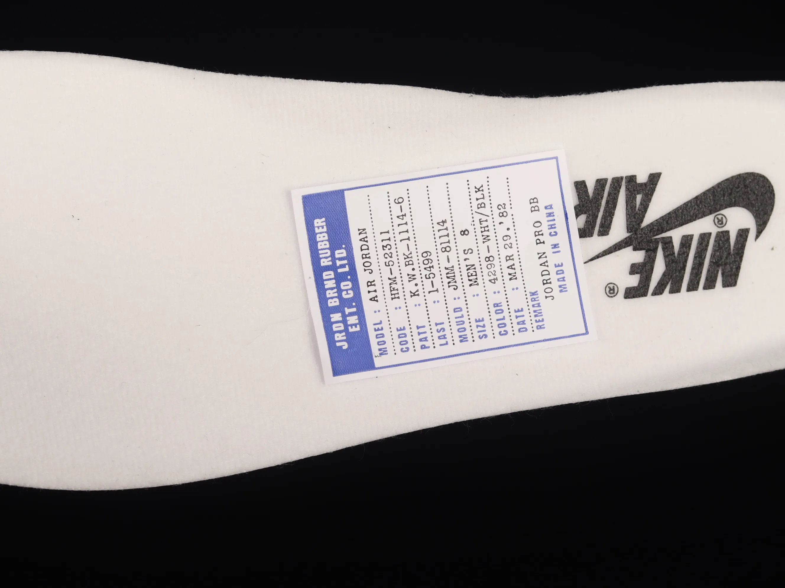 All categories Air Jordan Jordan series basketball shoes Air Jordan 1 High pure original version Air Jordan 1 High 85 "Black White" AJ1 Joe 1 black and white panda BQ4422-001